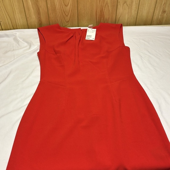H&M Red Sleeveless Sheath Mini Dress - Picture 5 of 8